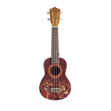 Ukelele Soprano Bamboo Mexico Ukulele Con Funda Bu-21 Mex Uculele